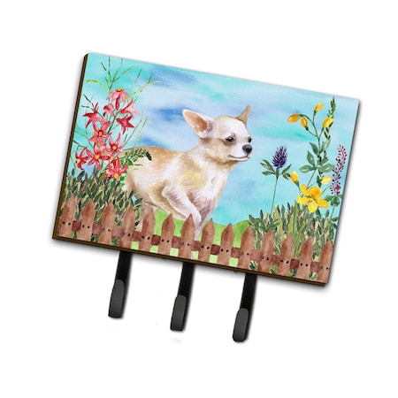 Jensendistributionservices Chihuahua Leg up Spring Leash or Key Holder MI1706848
